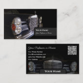 Oldtimer Mercedes Benz historische auto restaurato Visitekaartje (Voorkant / Achterkant)