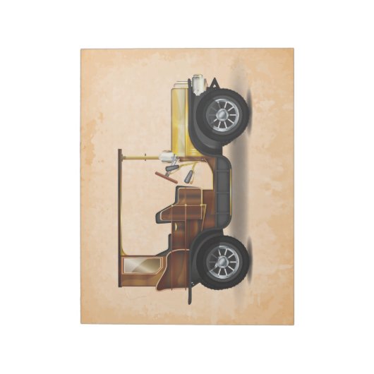 Oldtimer Notitieblok (Linkerzijde)