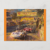 Oldtimer race briefkaart (Voorkant)