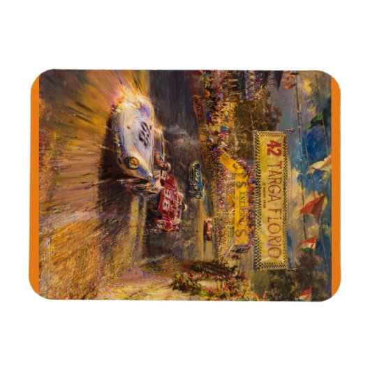 Oldtimer race magneet (Horizontaal)