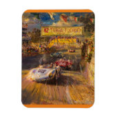 Oldtimer race magneet (Verticaal)
