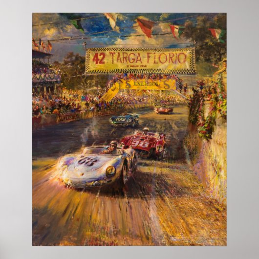 Oldtimer race poster (Voorkant)