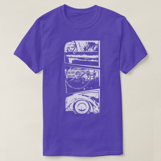 Oldtimer Retro Motiv Youngtimer Gift T-shirt (Design voorkant)