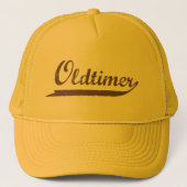 Oldtimer Typo Trucker Pet (Voorkant)