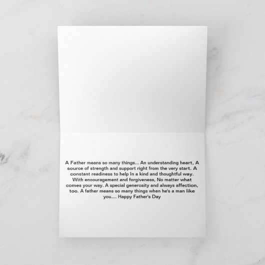 Oldtimer Vaderdag Kaart (Binnen)