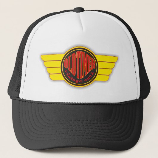 Oldtimer Vintage Auto's Trucker Pet (Voorkant)