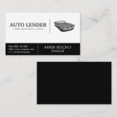 Oldtimer Visitekaartje (Voorkant / Achterkant)