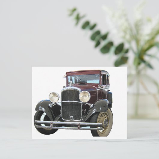 oldtimers briefkaart (Staand voorkant)