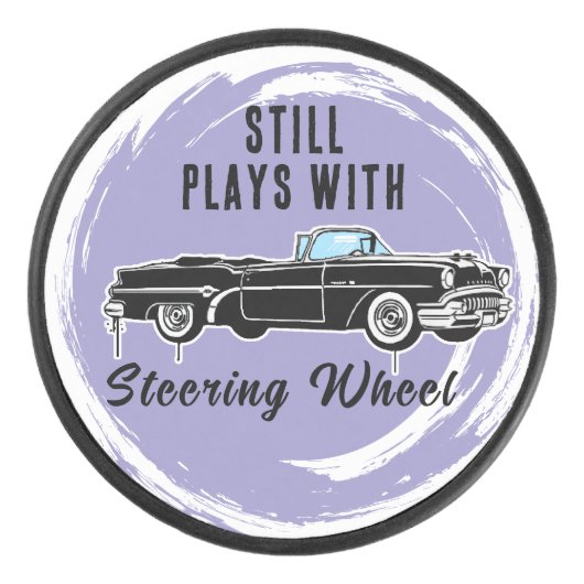 oldtimers hockey puck (Voorkant)