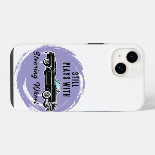 oldtimers iPhone hoesje (Achterkant horizontaal)