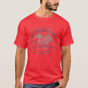 Ole Bill Boomgaarden Hard-Rijpe Vintage Kist Stemp T-shirt