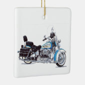 Ole Blue Keramisch Ornament (Rechts)