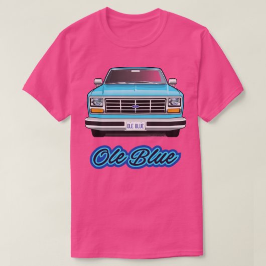 Ole Blue T-shirt (Design voorkant)