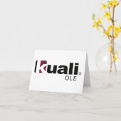 OLE-briefkaarten Kaart (Gele Bloem)