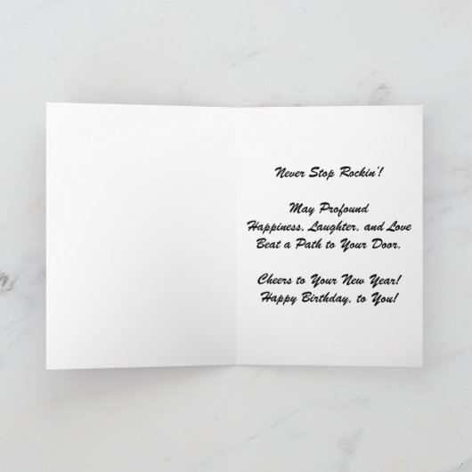 Ole Bull Verjaardag Kaart (Binnen)