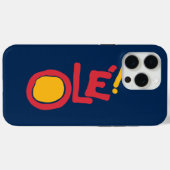 Ole! Case-Mate iPhone Case (Achterkant (horizontaal))
