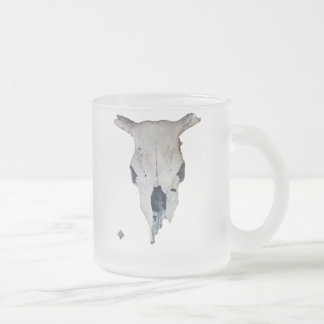 Ole Cow Skull Matglas Koffiemok