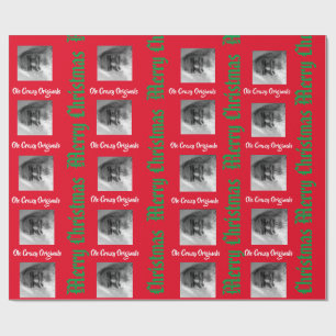 Ole Crazy kerstcadeaupapier met kerstcadeautjes Cadeaupapier