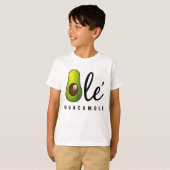 Ole Guacamole Avocado Humor T-shirt (Voorkant volledig)