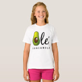 Ole Guacamole Avocado Humor T-shirt (Voorkant volledig)
