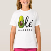 Ole Guacamole Avocado Humor T-shirt (Voorkant)