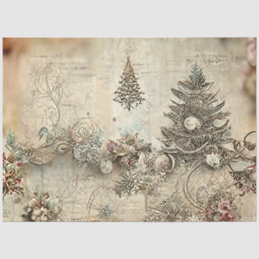 Ole Kerst Design Serie #1 Tissuepapier (Voorkant)