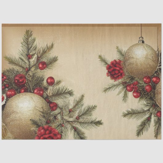 Ole Kerst Design Serie #2 Tissuepapier (Voorkant)