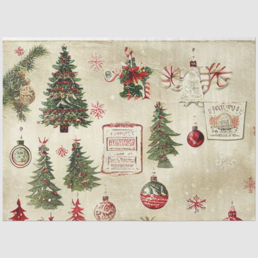 Ole Kerst Design Serie #3 Tissuepapier (Voorkant)