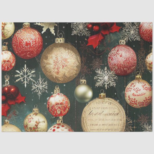 Ole Kerst Design Serie #8 Tissuepapier (Voorkant)