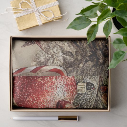 Ole-kerstontwerpserie #6 Weefselpapier Tissuepapier (Geschenk)