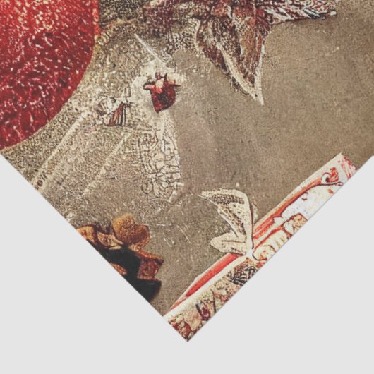 Ole-kerstontwerpserie #6 Weefselpapier Tissuepapier (Detail)