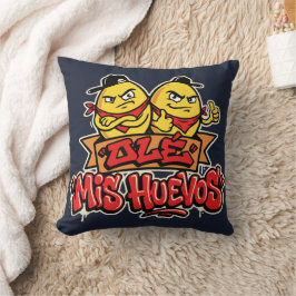 Ole mis huevos 2 kussen