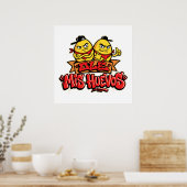 Ole mis huevos 2 poster (Keuken)