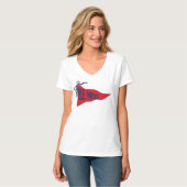 OLE MISS DENIM T-SHIRT (Voorkant volledig)