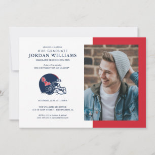 Ole Miss Football helm Donkerblauw Aankondiging