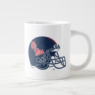Ole Miss Football helm   Donkerblauw Grote Koffiekop