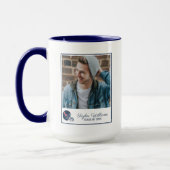 Ole Miss Football helm | Donkerblauw Mok (Links)