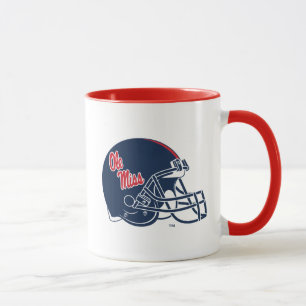 Ole Miss Football helm   Donkerblauw Mok