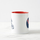Ole Miss Football helm | Donkerblauw Mok (Midden)