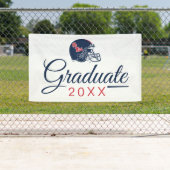 Ole Miss Football helm | Donkerblauw Spandoek (Insitu)