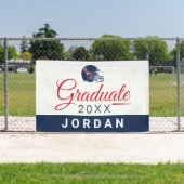 Ole Miss Football helm | Donkerblauw Spandoek (Insitu)