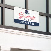 Ole Miss Football helm | Donkerblauw Spandoek (Buitenkant Gebouw)