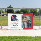 Ole Miss Football helm | Donkerblauw Spandoek (Insitu)