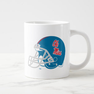 Ole Miss Football helm   Lichtblauw Grote Koffiekop