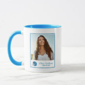 Ole Miss Football helm | Lichtblauw Mok (Links)