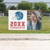 Ole Miss Football helm | Lichtblauw Spandoek (Insitu)