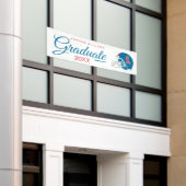 Ole Miss Football helm | Lichtblauw Spandoek (Buitenkant Gebouw)