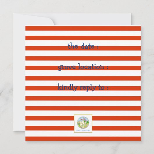 Ole Miss Selfie Uitnodiging (Achterkant)