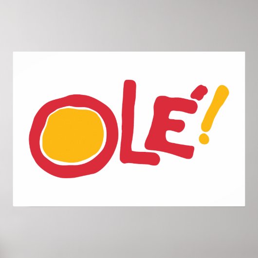 Ole! Poster (Voorkant)