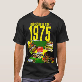 OLE SCHOOL COOL 1975 Basic Donkere T-Shirt